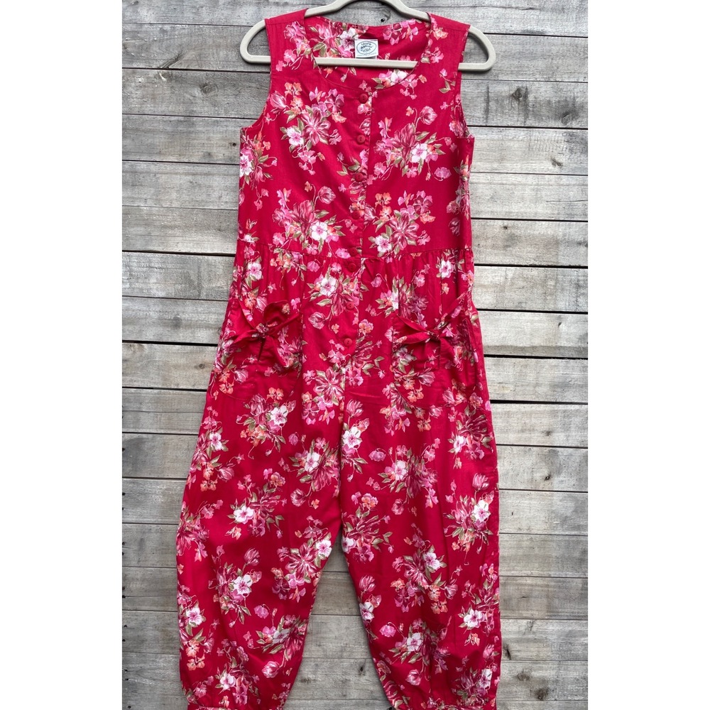Laura Ashley Vintage 80s Jumpsuit Excellent ConditionMedium